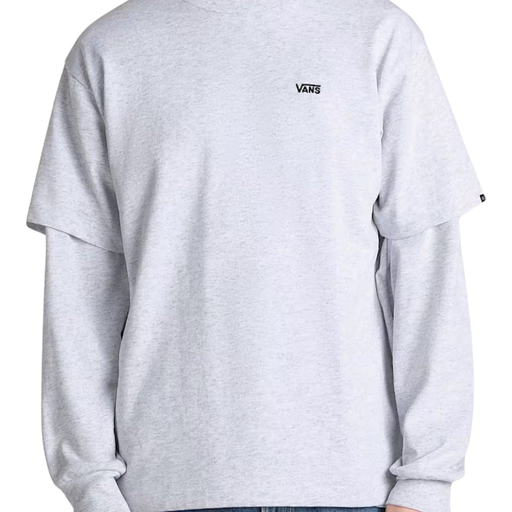 VANS Left Chest II Loose T-Shirt Grey VN000P1P1QI1