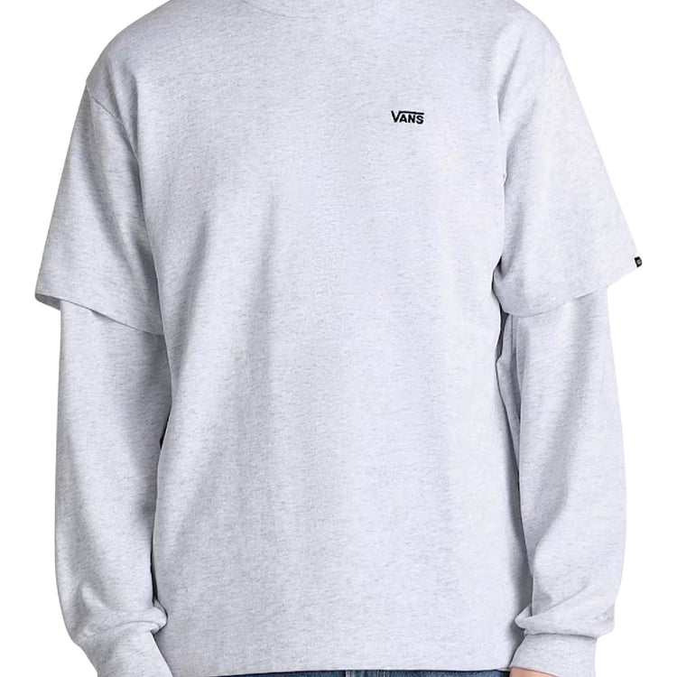 VANS Left Chest II Loose T-Shirt Grey VN000P1P1QI1