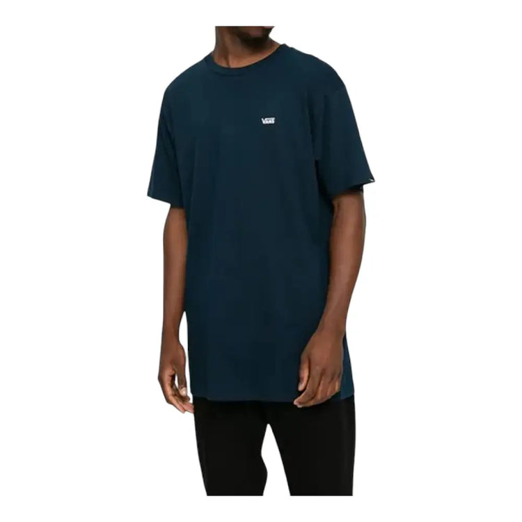 VANS Left Chest Logo T-Shirt Blue VN0A3CZENAV1