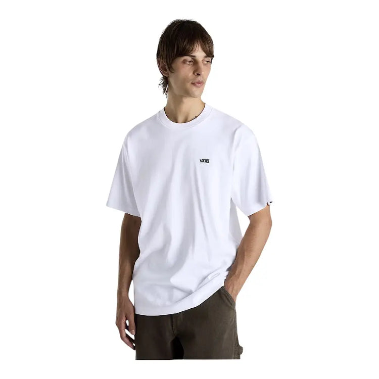 VANS Left Chest Logo T-Shirt White VN0A3CZEYB21