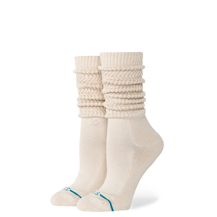 STANCE Womens Icon Slouch Crew Socks Beige W556BD25WO-OAT